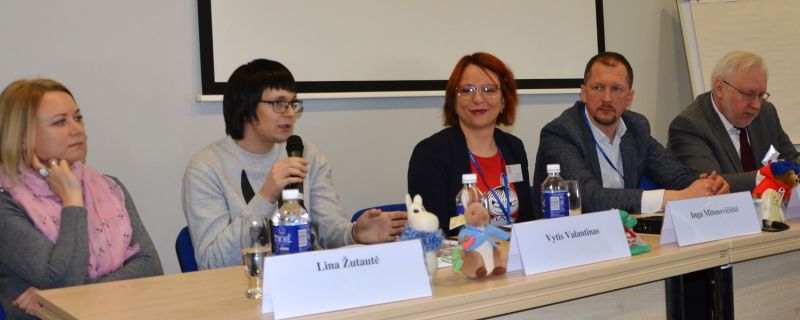 Iš kairės: Lina Žutautė, Vytis Valantinas, Inga Mitunevičiūtė, Jaunius Lingys, Kęstutis Urba