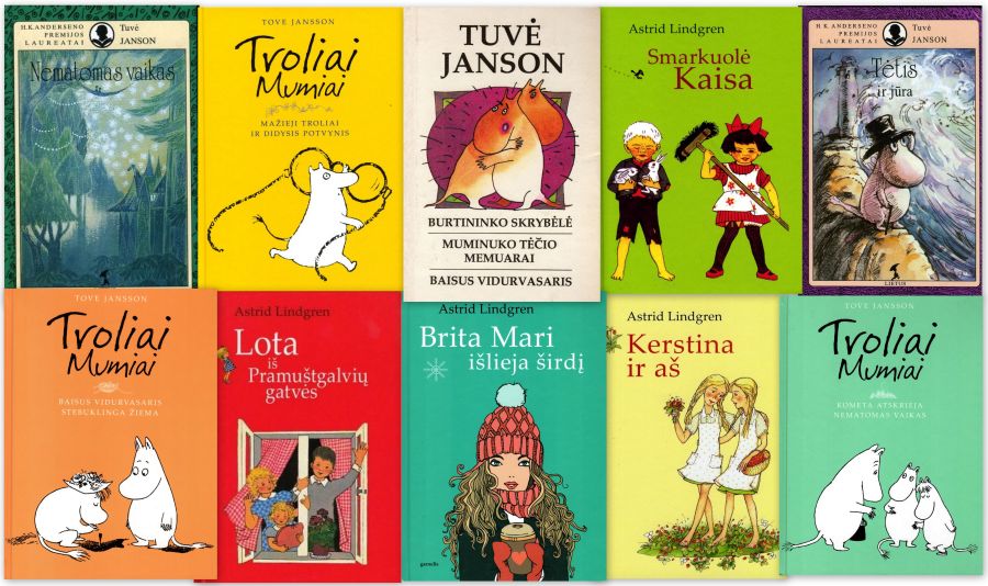 Laimos Bareišienės verstos knygos