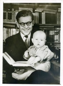 Su sūnumi Vygintu. 1959 m.