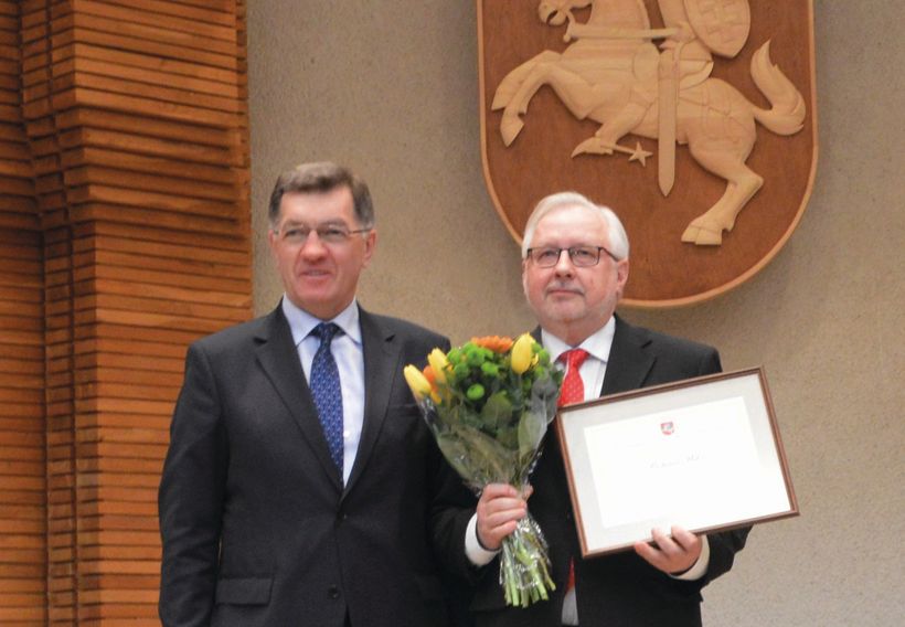 Ministras Pirmininkas Algirdas Butkevičius ir Kęstutis Urba Ministras Pirmininkas Algirdas Butkevičius ir Kęstutis Urba