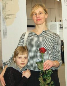 Ingrida Vizbaraitė su dukrele Ingrida Vizbaraitė su dukrele