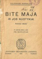 1923 m. leidimo antraštinis lapas 1923 m. leidimo antraštinis lapas