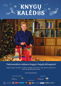 „Knygų Kalėdų“ plakatas