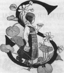 Otilijos Adelborg iliustr. knygai „Princo gėlių abėcėlė“