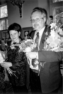 A. Janonytė ir K. Urba po renginio