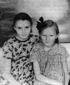 Su seserimi Danute. 1958 m.