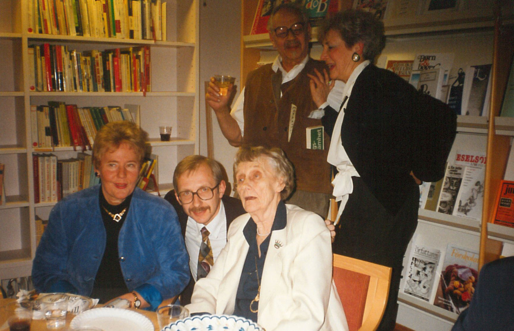 Su Astrida Lindgren. 1993 m. vasaris