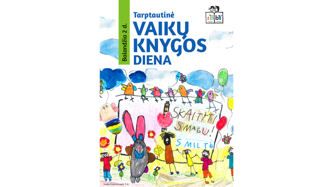 Konkurso nugalėtojos Smiltės Dekteriovaitės darbas virto plakatu Konkurso nugalėtojos Smiltės Dekteriovaitės darbas virto plakatu