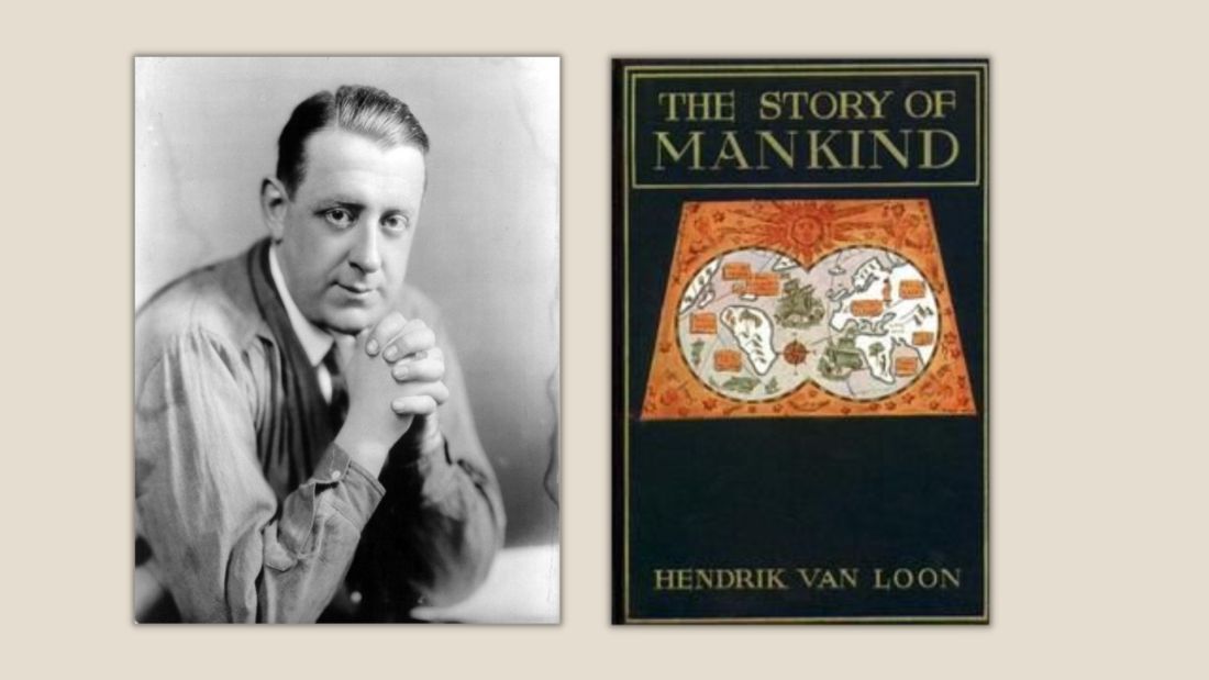 Pirmasis Niuberio medalis buvo įteiktas vaikų rašytojui Hendrikui Willemui van Loonui už beletristinę pažintinę knygą „Žmonijos istorija“ (angl. The Story of Mankind)