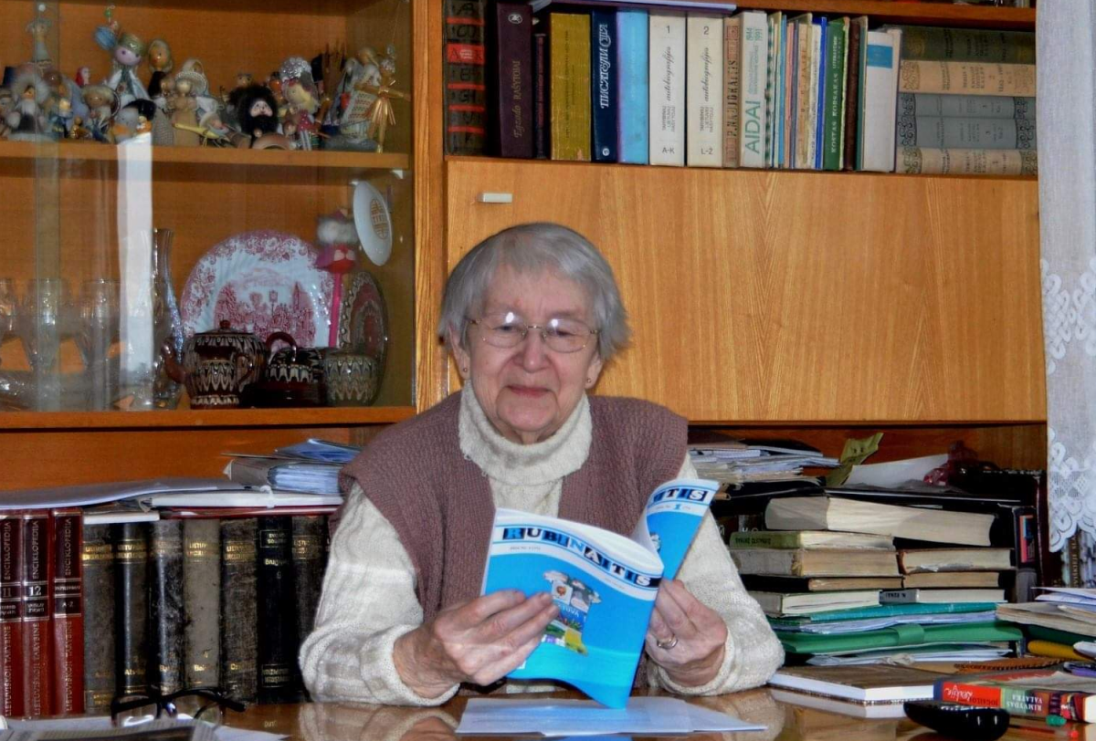 Genovaitė Raguotienė (1931–2022). IBBY Lietuva nuotr. Genovaitė Raguotienė (1931–2022). IBBY Lietuva nuotr.