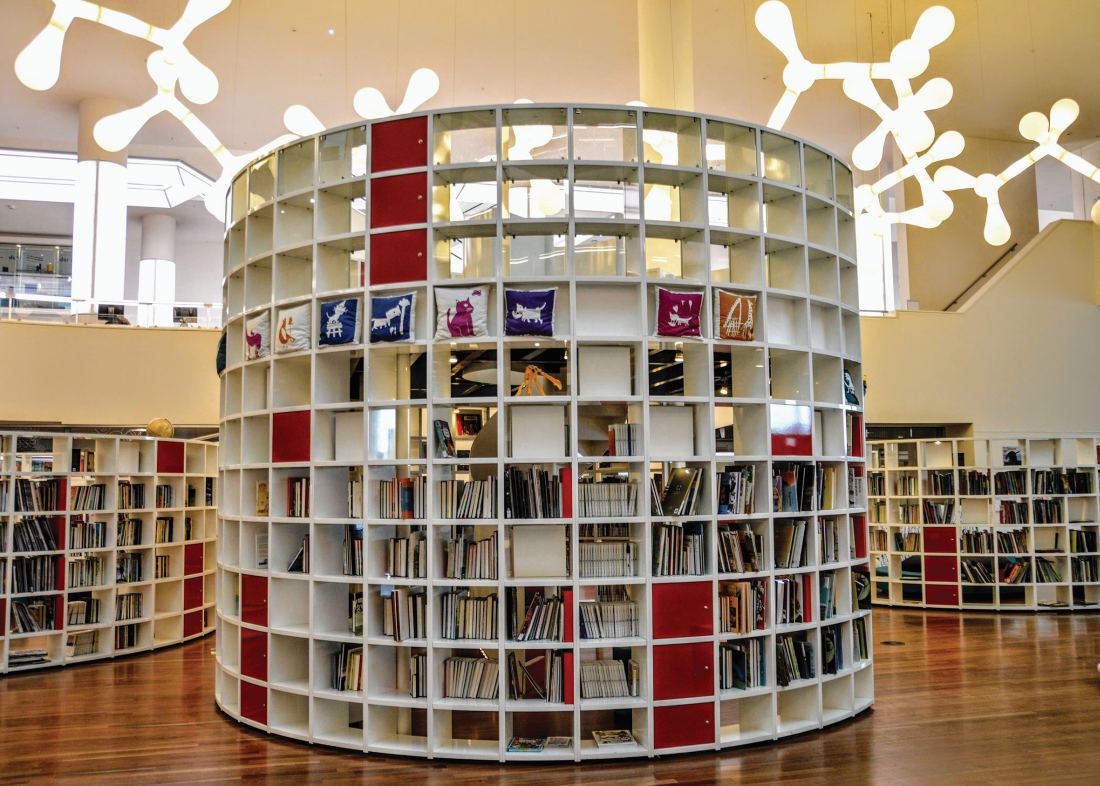 Viešosios Amsterdamo (Olandija) bibliotekos Vaikų skyrius. 2015 m. Romos Kišūnaitės nuotr.