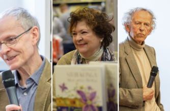 Kęstutis Kasparavičius (nuotr. Vygaudo Juozaičio), Violeta Palčinskaitė (nuotr. „Nieko rimto“), Kazys Saja (nuotr. V. Juozaičio)