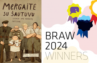 Knyga „Mergaitė su šautuvu: istorija apie mergaitę partizanę“ pelnė „Bologna Ragazzi“ apdovanojimą – specialų paminėjimą komiksų kategorijoje
