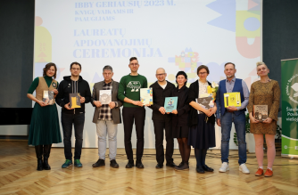 IBBY Geriausių 2023 m. knygų vaikams ir paaugliams apdovanojimų laureatai. Agga fotostudija nuotr.