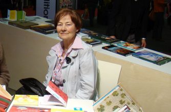 Ingrida Korsakaitė Bolonijos knygų mugėje 2011 m. IBBY Lietuva archyvo nuotr.