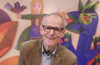 Kęstutis Kasparavičius 2019 m. Vilniaus knygų mugėje. Nuotr. iš IBBY Lietuva archyvo