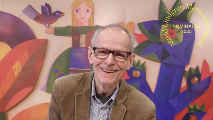 Kęstutis Kasparavičius 2019 m. Vilniaus knygų mugėje. Nuotr. iš IBBY Lietuva archyvo